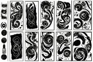 Infinite cosmos tattoo idea
