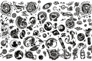 Infinite cosmos tattoo idea
