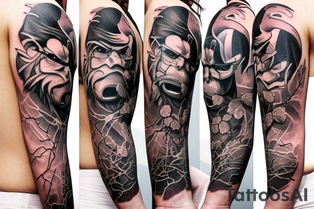 Angry bull tattoo idea