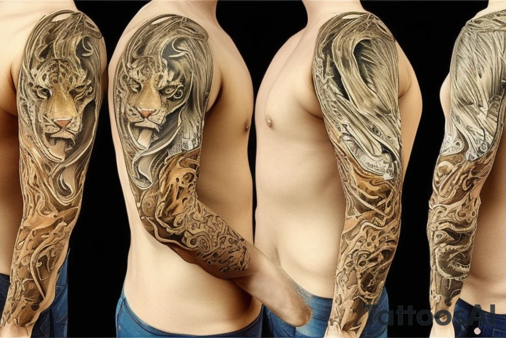 Tiger tattoo idea