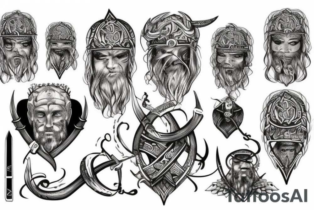 viking tattoo idea