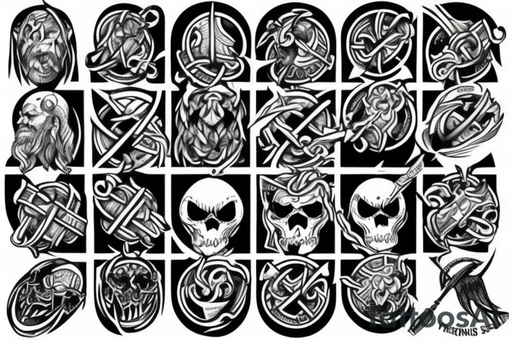 viking tattoo idea