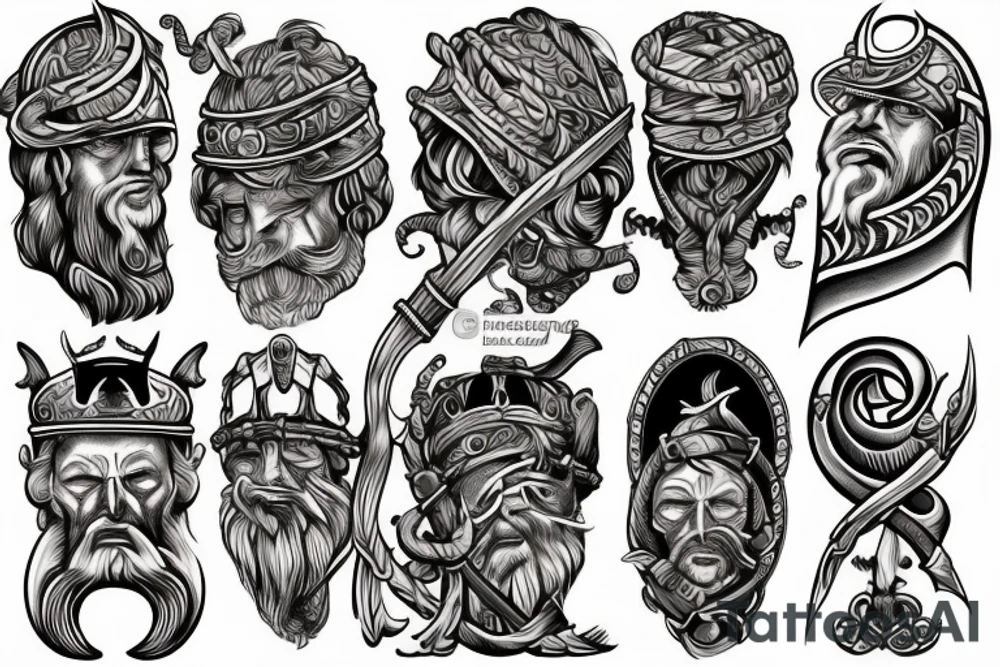viking culture tattoo idea