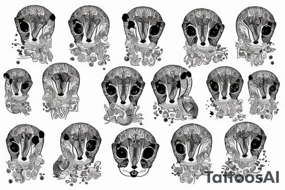 Paisley, meerkat tattoo idea