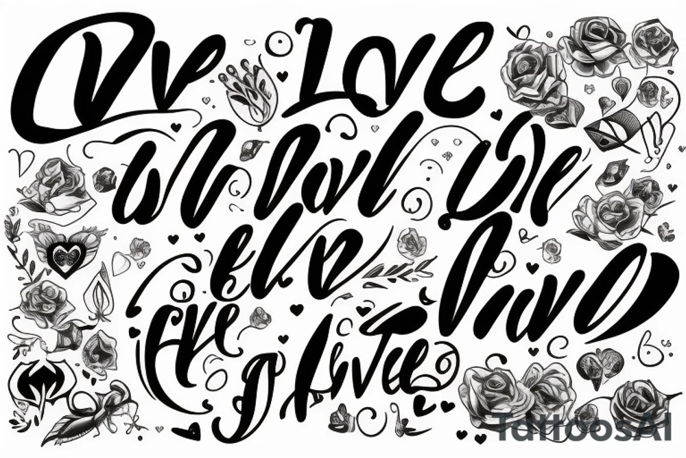 So this is love... tattoo idea