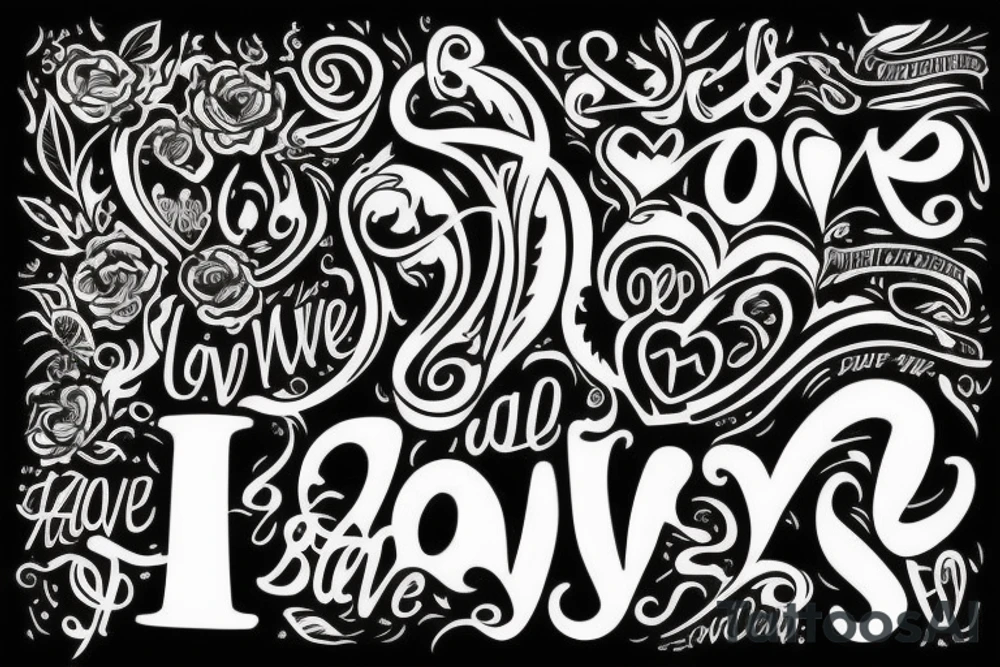 So this is love... tattoo idea