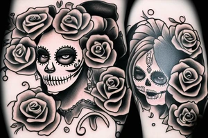 La catrina tattoo idea