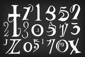 11/15/1948 in roman numerals tattoo idea