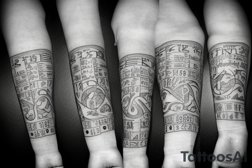 11/15/1948 in roman numerals tattoo idea