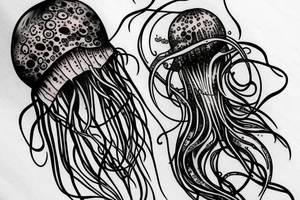 jellyfish book tattoo idea
