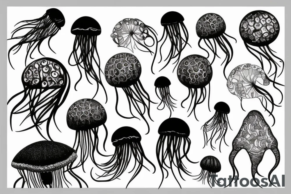 jellyfish tattoo idea