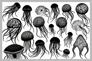 jellyfish tattoo idea