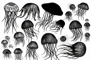 jellyfish tattoo idea