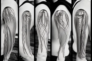 jellyfish balloon tattoo idea