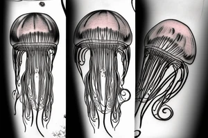 jellyfish aerostat tattoo idea