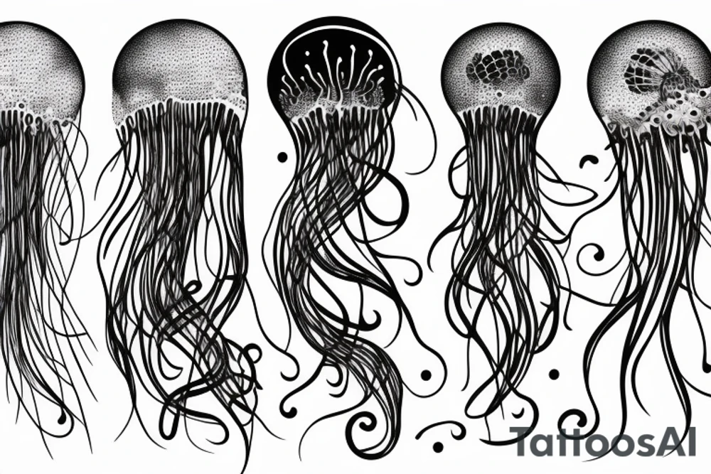 jellyfish tattoo idea