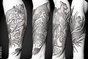 traible squirrel tattoo idea