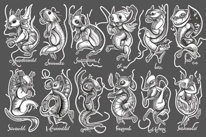 traible squirrel tattoo idea