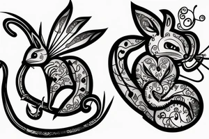 traible squirrel tattoo idea