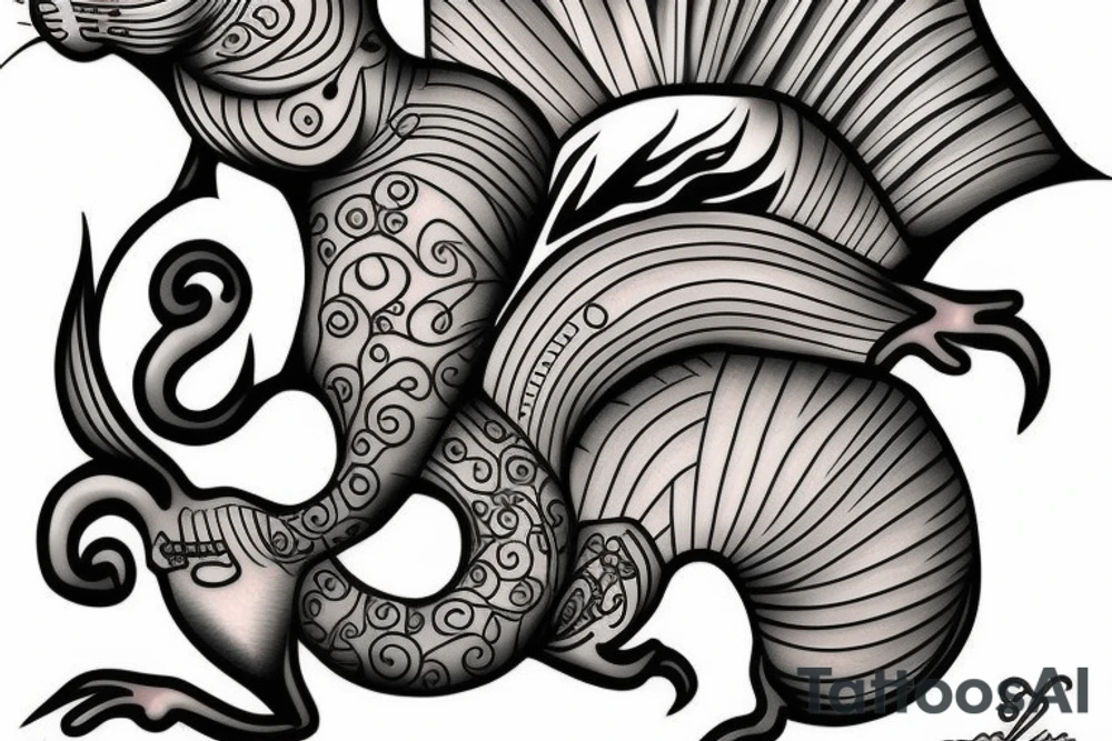 traible squirrel tattoo idea