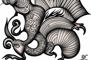 traible squirrel tattoo idea