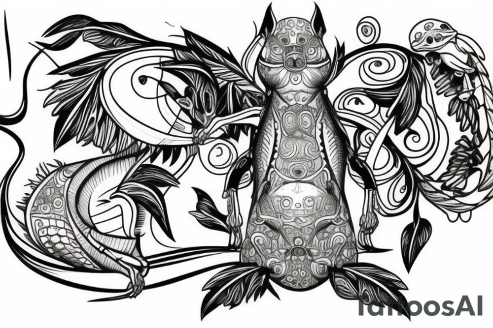 traible squirrel tattoo idea