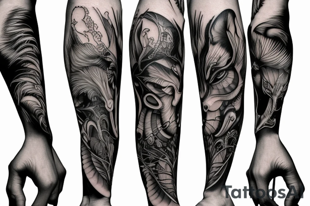 traible squirrel tattoo idea