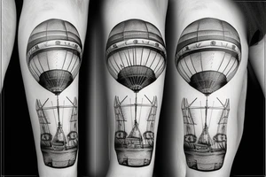 Airship tattoo idea