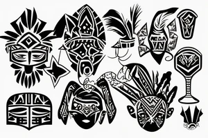 cocktail cape town tattoo idea