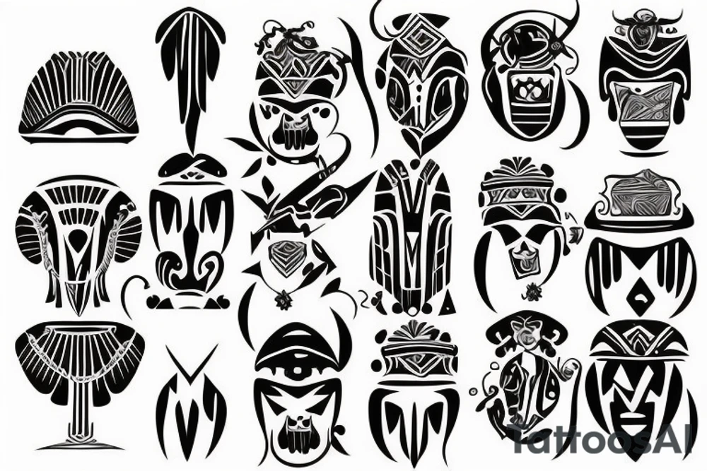 cocktail cape town tattoo idea