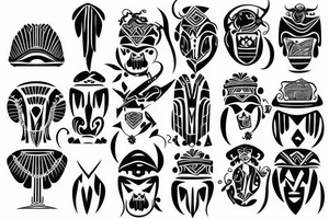 cocktail cape town tattoo idea