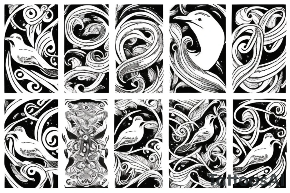 seagull tattoo idea