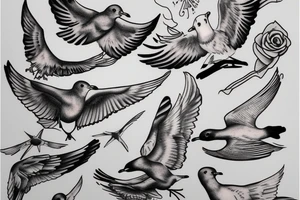 seagull tattoo idea