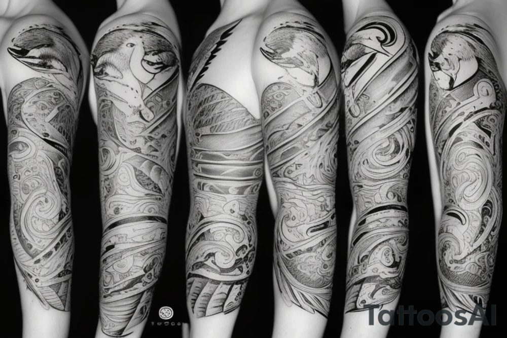 seagull tattoo idea