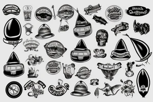 Dirigible tattoo idea