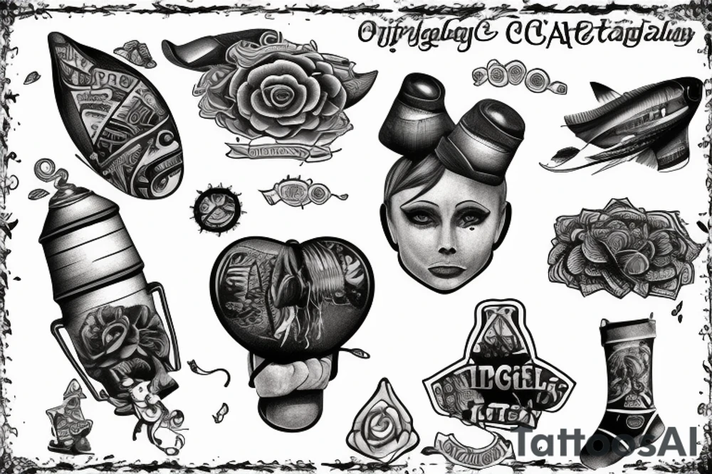 Dirigible tattoo idea