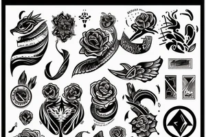 portada de libreta tattoo idea