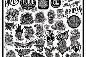 un titulo para una portada tattoo idea