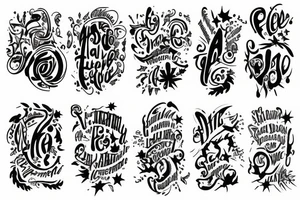 El agradecimiento es tattoo idea