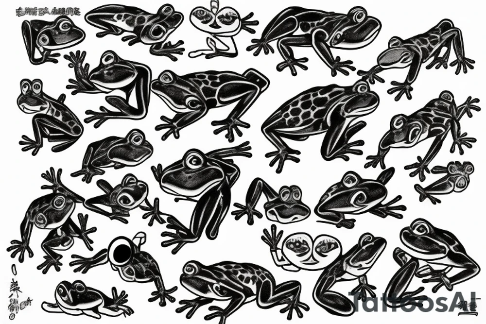 frog tattoo idea