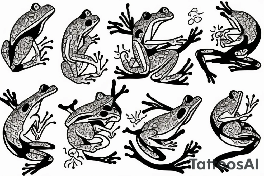 frog tattoo idea