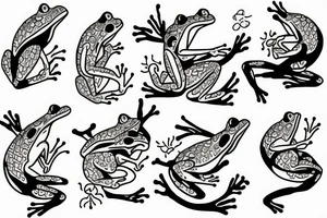frog tattoo idea