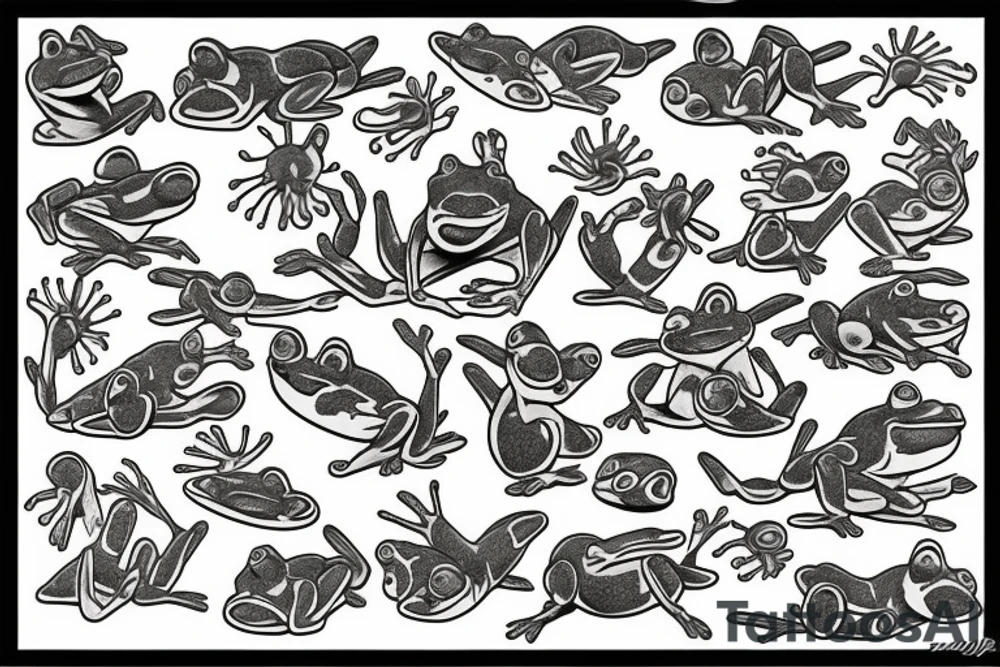 frog tattoo idea