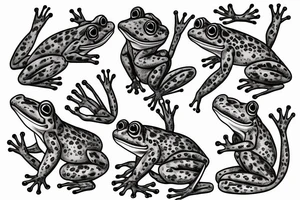 frog tattoo idea