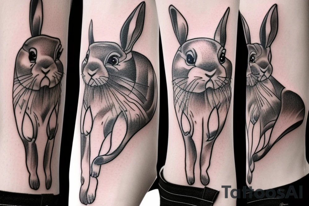 Bunny tattoo idea
