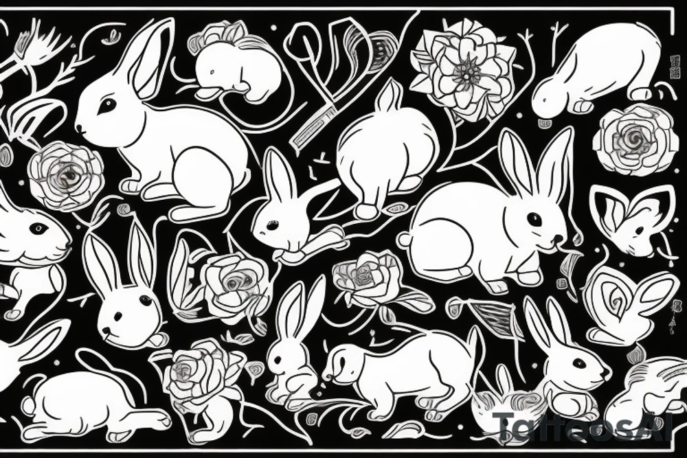 Bunny tattoo idea