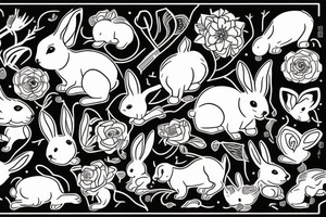 Bunny tattoo idea