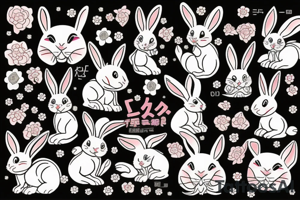 Bunny tattoo idea