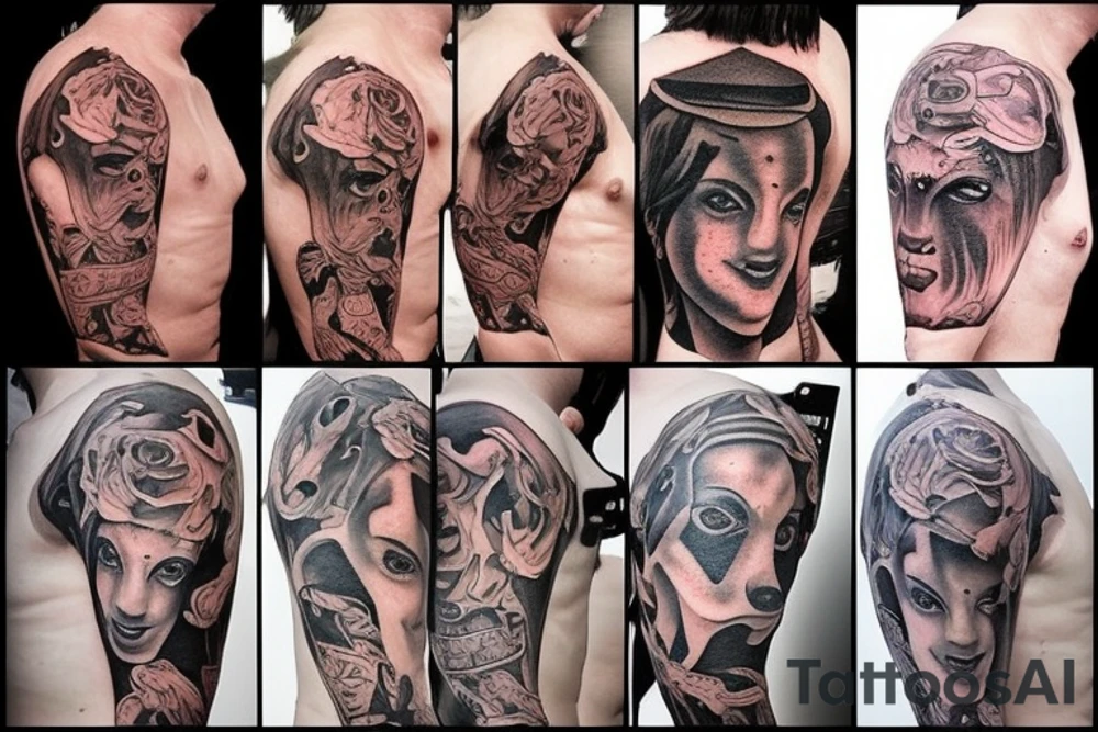 cow tattoo idea