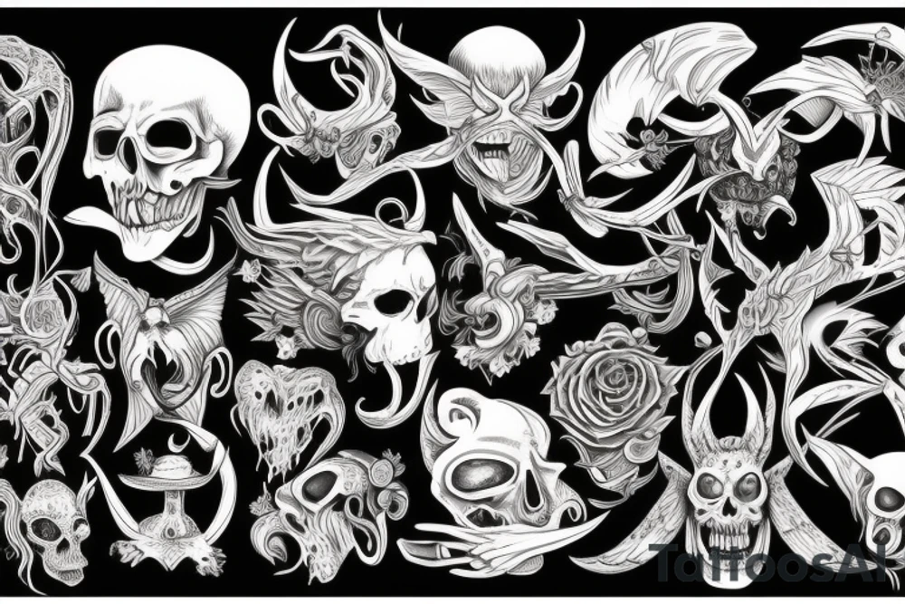 Daemons tattoo idea